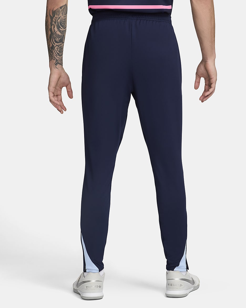 Nike dri fit navy blue track pant best sale